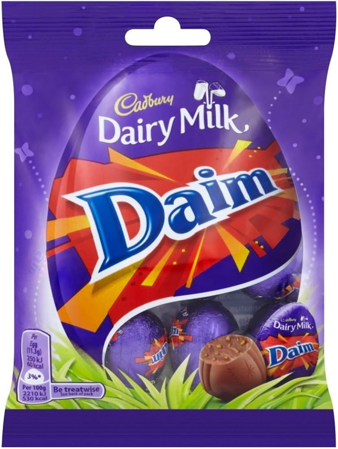 CADBURY MINI DAIM EGGS 86G